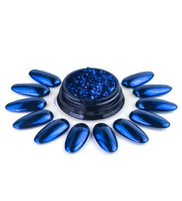 Prismatic Glitter modrý prášok - 1g