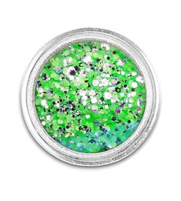 Zdobenie na nechty - Laser Glitter - Neon Zelený
