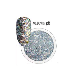 Diamond Glitter - 001 - Crystal Gold - 1.5g