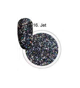 Diamond Glitter - 016 - Jet - 1.5g
