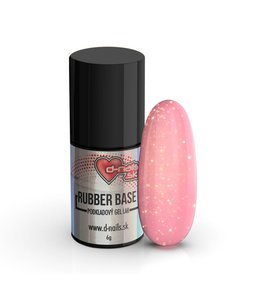 Extreme Rubber Pro Base - Effect Dark Rose - UV/LED - 6g