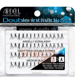 Ardell - Mihalnice Duralash Double Individuals - zdvojené bez knotu - medium